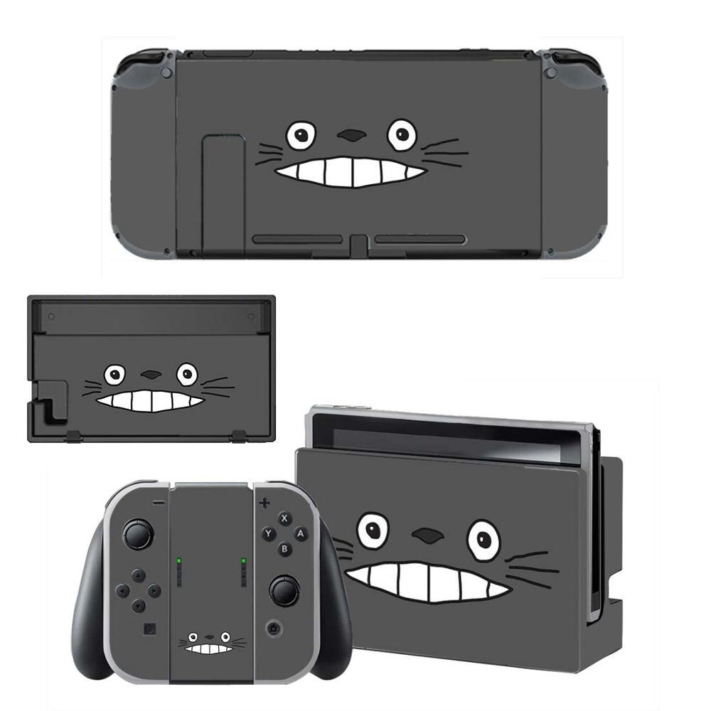 Pegatinas protectoras de piel de vinilo para consola Nintendo Switch NS, controlador y soporte