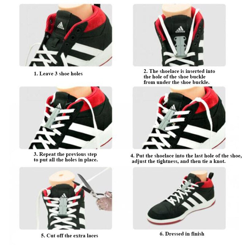 Magnetische Schuh Schnalle Faul Schnürsenkel Schnalle Turnschuhe Freies Krawatte Kostenloser Schnürsenkel Schnalle Magnetische Magnetische kinder Schnürsenkel Schnalle