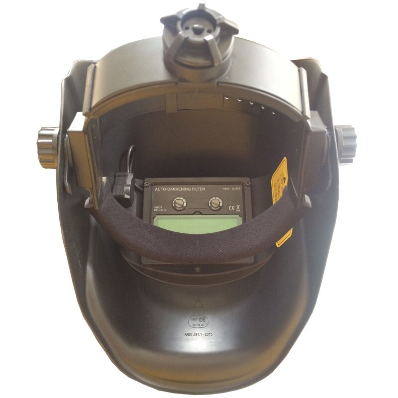 Filtro Camaleón de soldadura de oscurecimiento automático, protección de ojos completa, piezas de soldadura, accesorio de la máquina, , TRQ-2233DE, 1 ud.