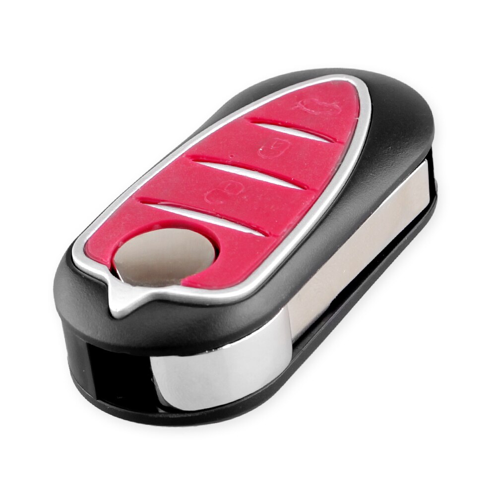 Keyyou 3 Knoppen Afstandsbediening Autosleutel Shell Case Fit Voor Alfa Romeo Mito Giulietta 159 Gta Vouwen Flip Vervanging