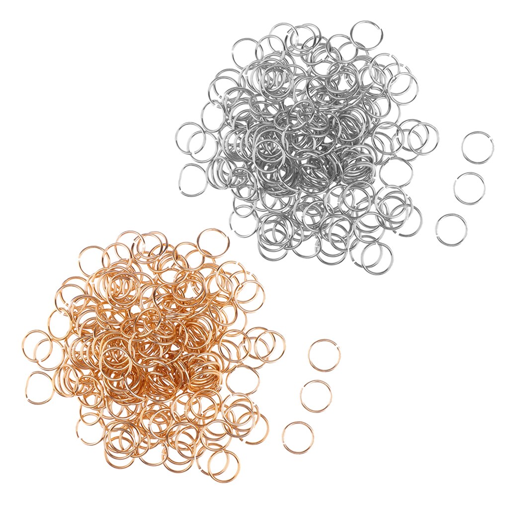 Lot 400 Hair Braid Rings Loop Clips Hair Hoops for Dreadlock Braiding