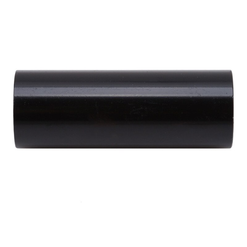 Musikinstrumentenzubehör, finger-slide-spielzeug aus schwarzem, verchromtem stahl