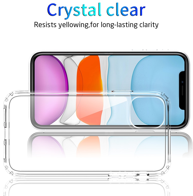 Shockproof Clear Transparent Silicone Phone Case For Samsung Galaxy A01 A11 A21 A31 A41 A51 A71 A81 A91 5G Back Case Coque