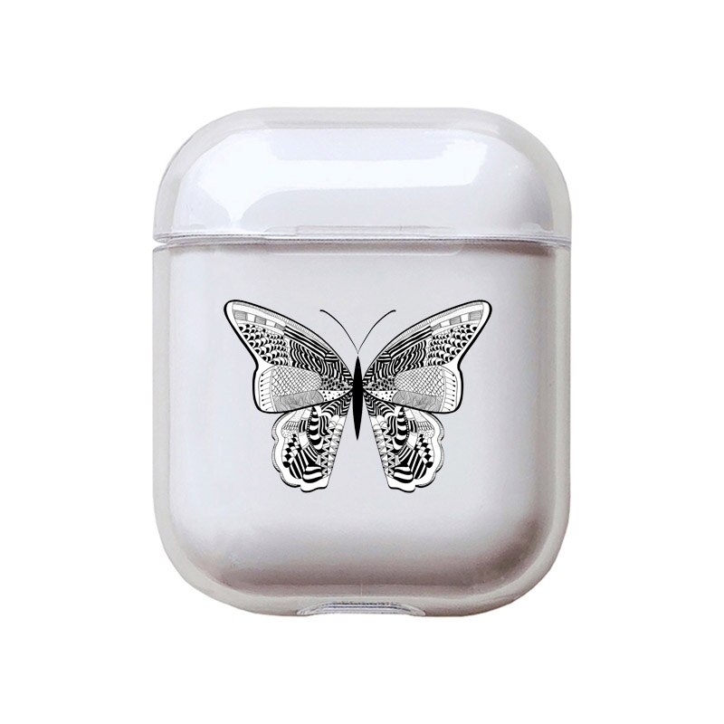 Funda de mariposa para Airpods Pro 2, funda bonita a la con dibujos, funda rígida para Airpods 2 Pro y cargador: WS162-3ForAirpods