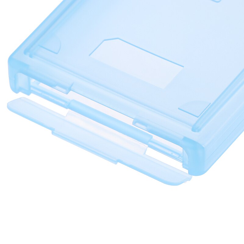 2pcs/set 2.5'' IDE SATA HDD Hard Drive Disk Plastic Storage Box Case Enclosure Cover Dust-proof Non-slip Hard Drive Case Box