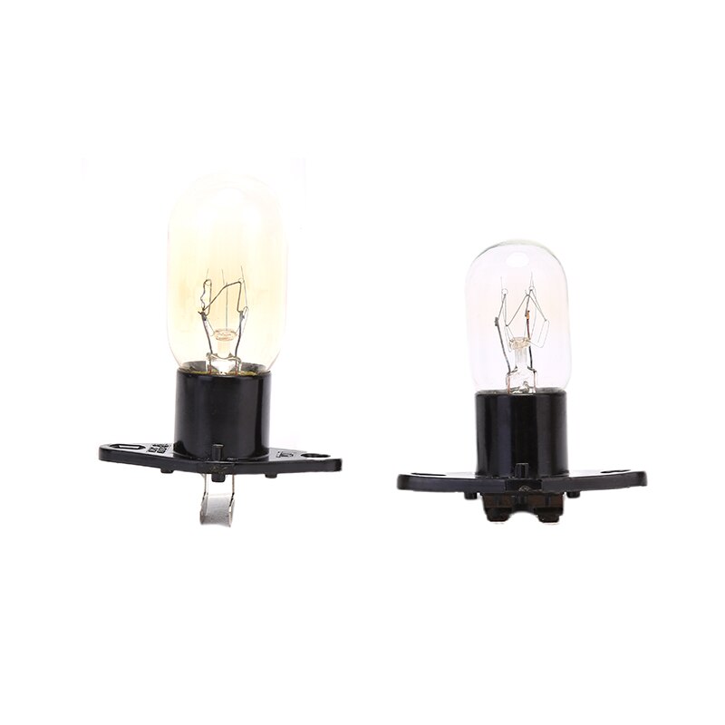 1pc Universal Microwave Oven Global Light Lamp Bulb Base 250V 20W Replacement