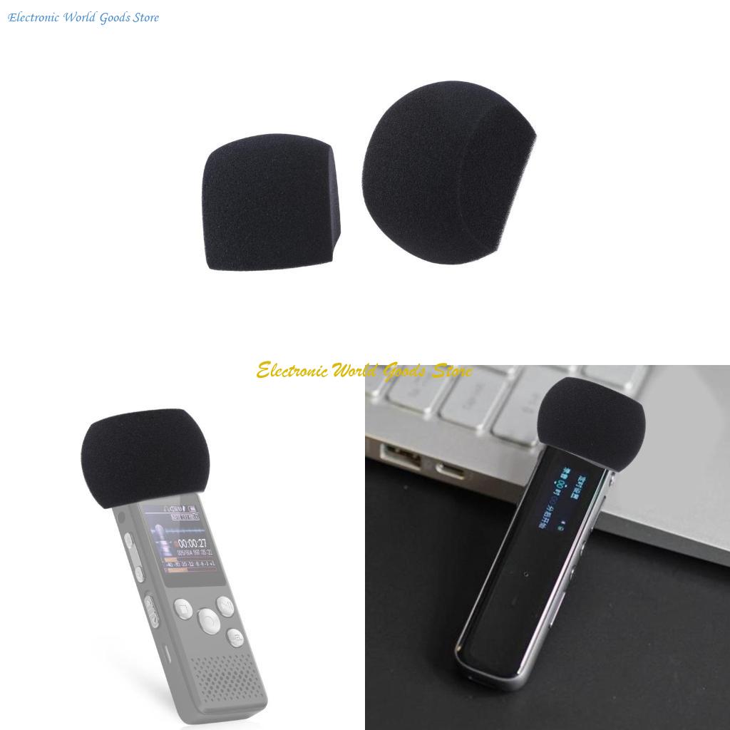 A3PD 2PCS Windschutzscheibe -Mikrofonschaumfilterabdeckungsschaumwindescheibe für Zoom