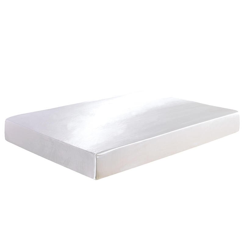 60X80in Waterdichte Diepe Hoeslaken Bed Rok Draagbare Effen Lakens Matras Cover Protector: 4