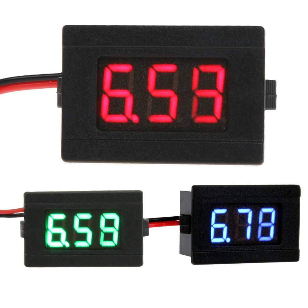 0.36 inch LED Colorful Digital Voltmeter Mini Disp... – Grandado