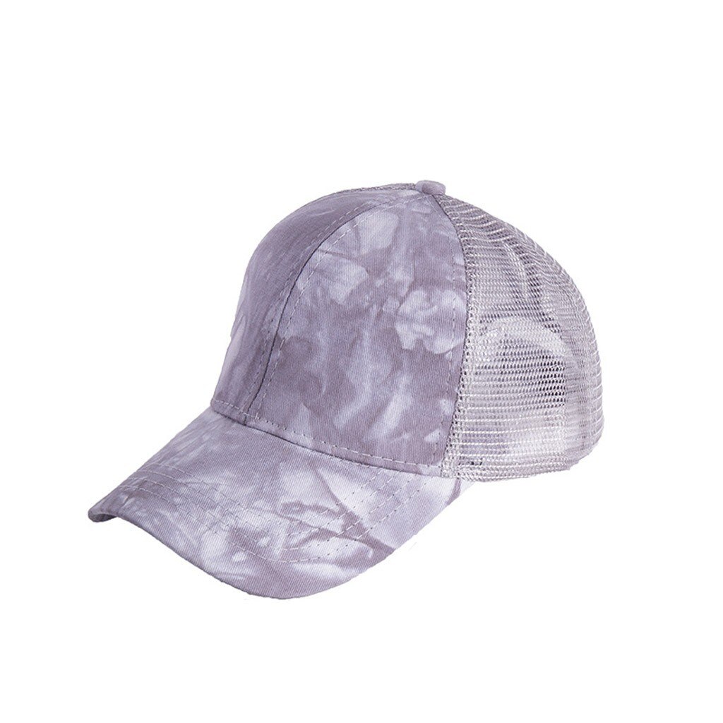 1PCs Unisex Couple mode CapTie-Dye Cap Breathable Plain Mesh Baseball Cap Adjustable Snapback Hats Hip Hop Hat sombrer