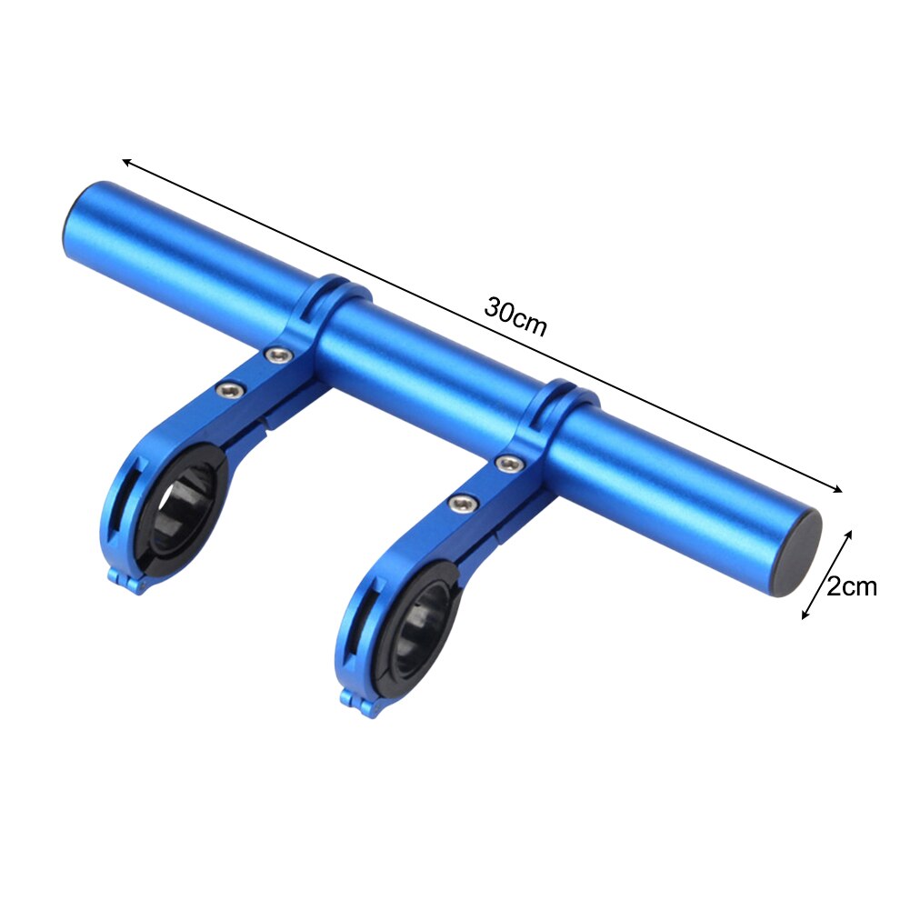 Electric Scooter Handlebar Extender Extension Horn Light Mount Holder Handlebar Riser Adapter Extender Repair for M365 Accessori: Blue 30cm