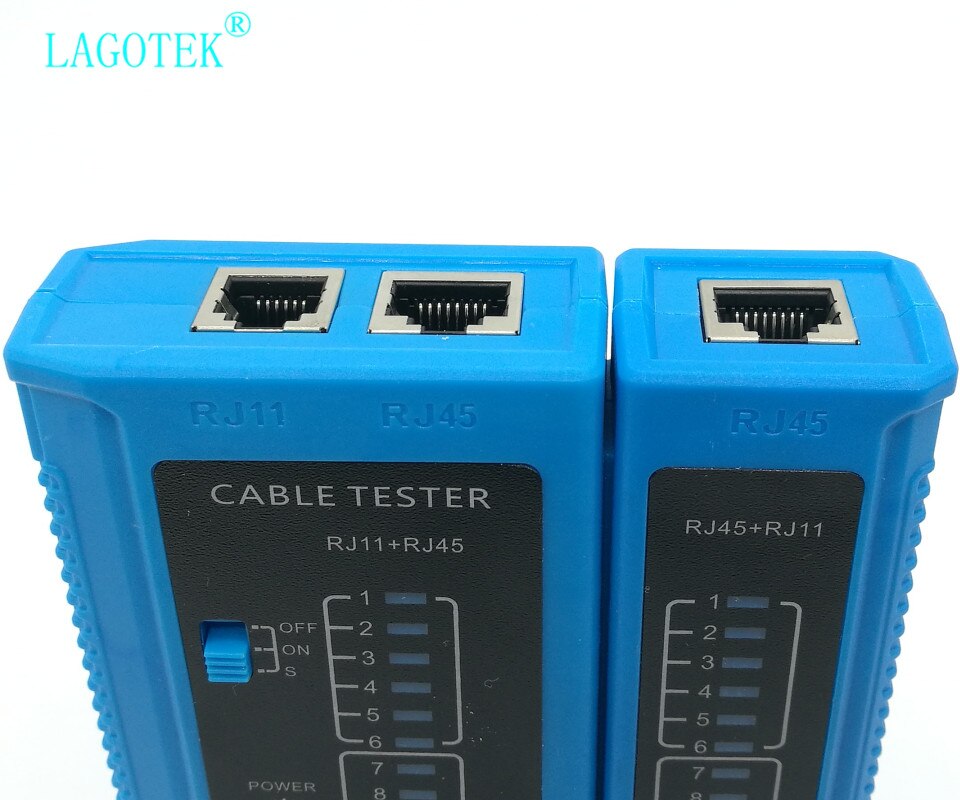 Brand RJ45 Cable lan tester Network Cable Tester RJ45 RJ11 RJ12 CAT5 CAT6 UTP LAN Cable Tester Networking Tool