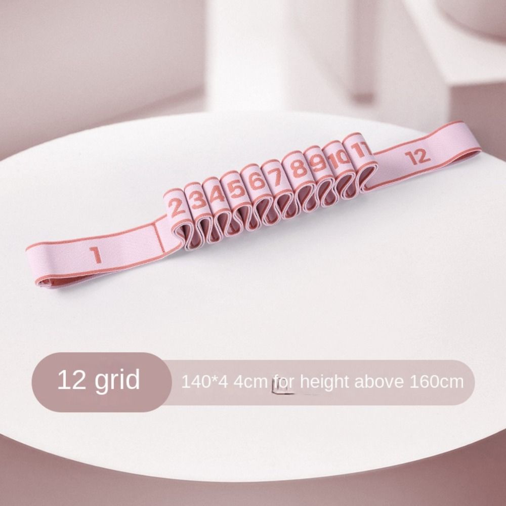 8/10/12 Grid Yoga Resistance Band Yoga Training Elastic Fitness Resistance Bands Crossfit Exercise Textile Cotton: green
