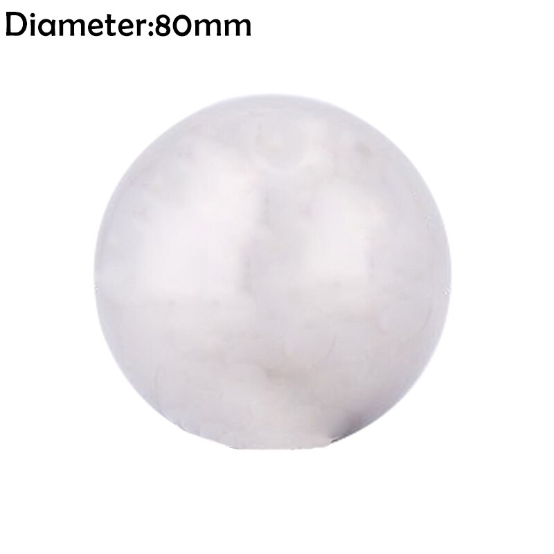 Stainless Steel Mirror Polished Hollow Reflective Garden Sphere for Home Garden Decor Supplies Ornament: 80mm