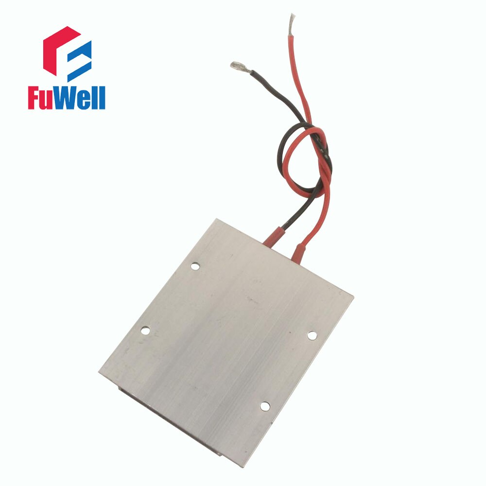 150W 110V 220 Degree Constant Temperature PTC Heating Element Heater Plate 76X62x6mm Safety Surface Insulation