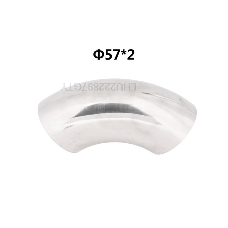 1PC Automobile Exhaust Pipe Muffler Turns into Stainless steel Elbow 90 Degree: -N6