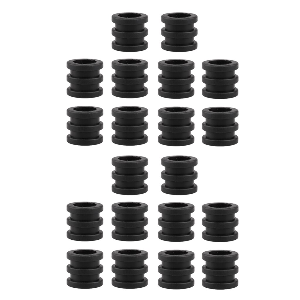 MagiDeal 20Pcs/Pack 16mm Foosball Table Rod Bumper... – Grandado