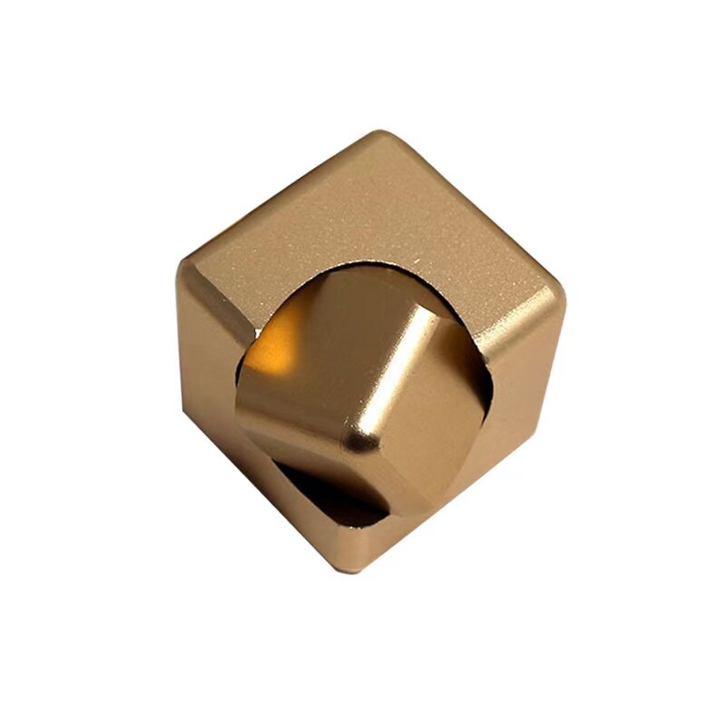 DPG-3 Druk-Verminderen Vinger Gyro Cool Rreative Roman Speelgoed Metalen Kleur Fun Leisure Verlicht Stress: Golden