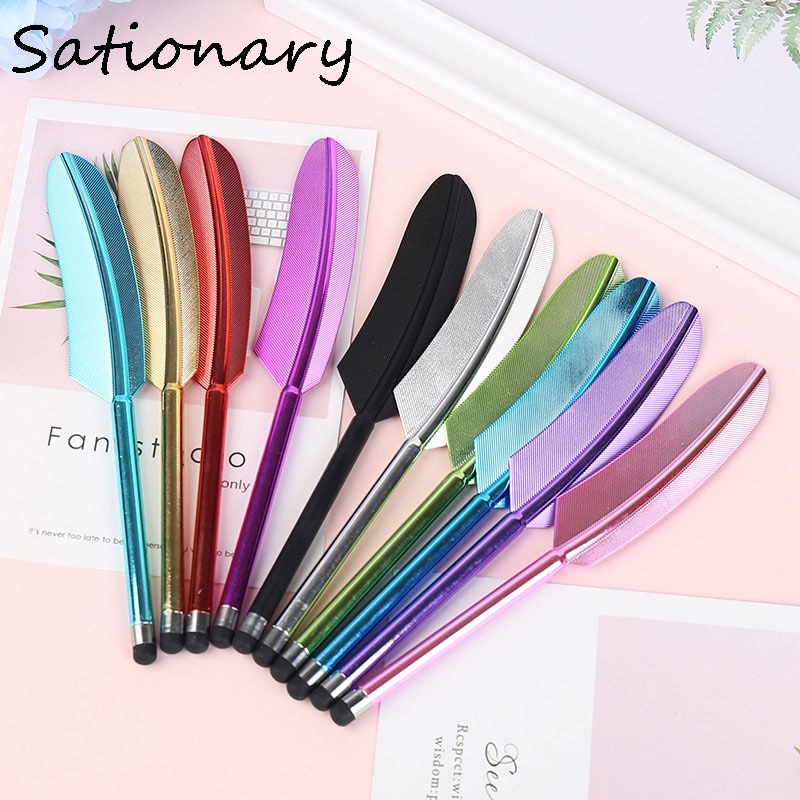 Feather Capacitive Pen Ipad Stylus Stylus Style Stylus Universal Touch Screen Mobile Phone for IPhone6s 7 8 Xs Max