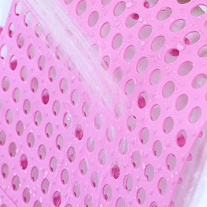 Square Shower Mat Non-Slip Bath Mats Anti-skid Bathroom Massage Mat Hollow Drain Holes Bathtub Carpet Kitchen Splicing Pads