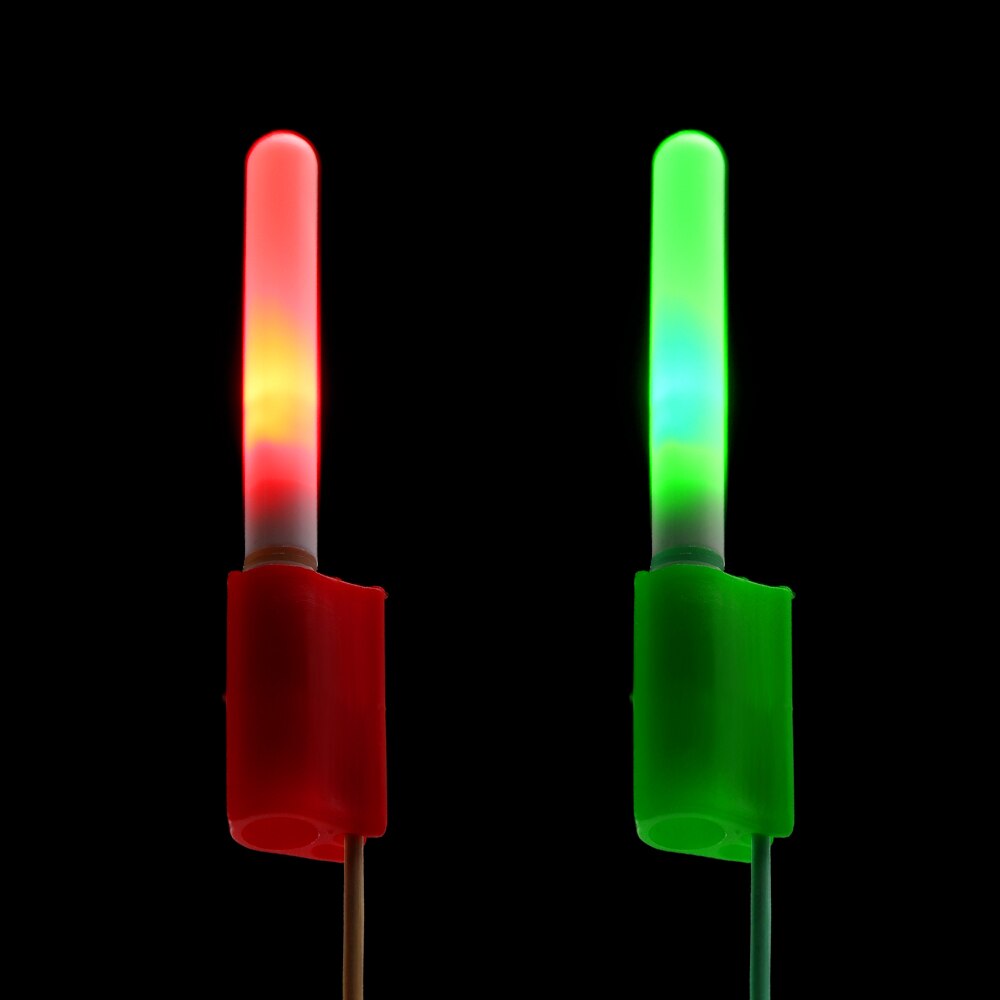 1Pc LED Fishing Rod Tip Light Stick Glow Stick Bite Alarm Useful Fishing Float Stick Night Fishing Waterproof Fluorescent Light