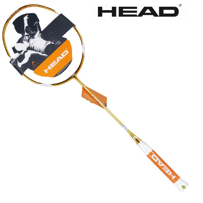 HEAD 4U titanium metal badminton racket full carbo... – Grandado