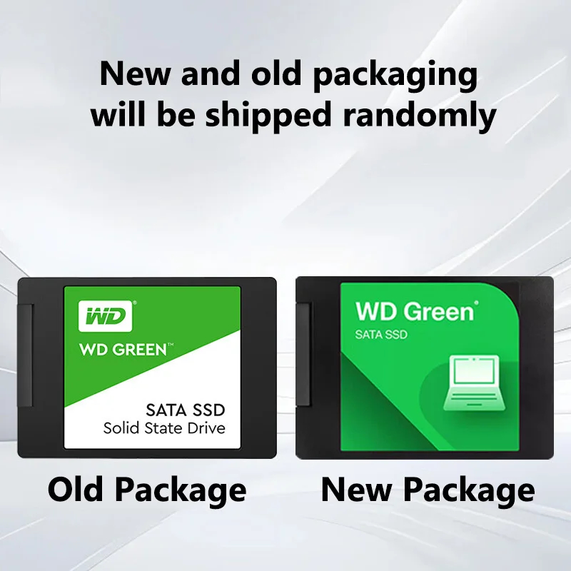 Original Western Digital WD Green Disk SSD SAT3.0 Serial Port 2.5 inch Desktop Laptop Office Solid State