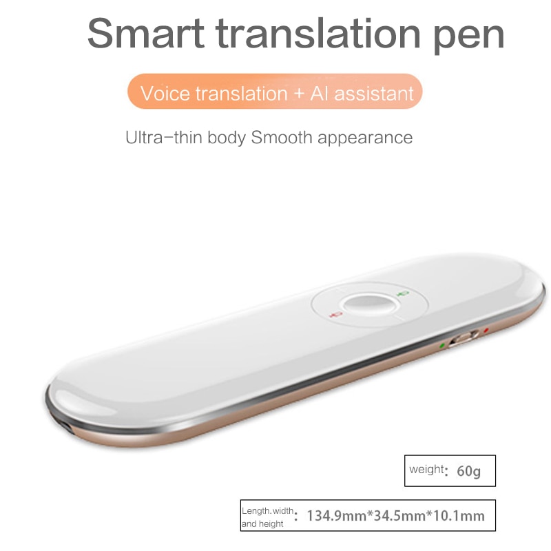 Two Way Wifi Smart Instant Voice language Translator Meeting Russia Arabic Learning Travel Tool Over 40 Language Translator