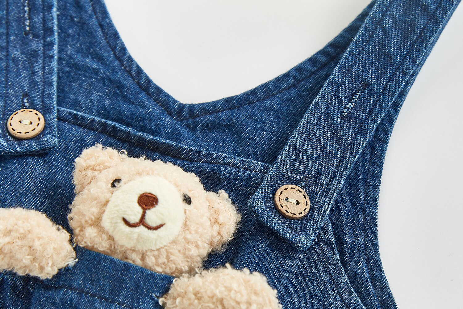 Herfst Baby Overalls Leuke Cartoon Pop Broek Voor Jongens En Meisje Denim Jumpsuit Casual Kids Jean Broek 6M-3T
