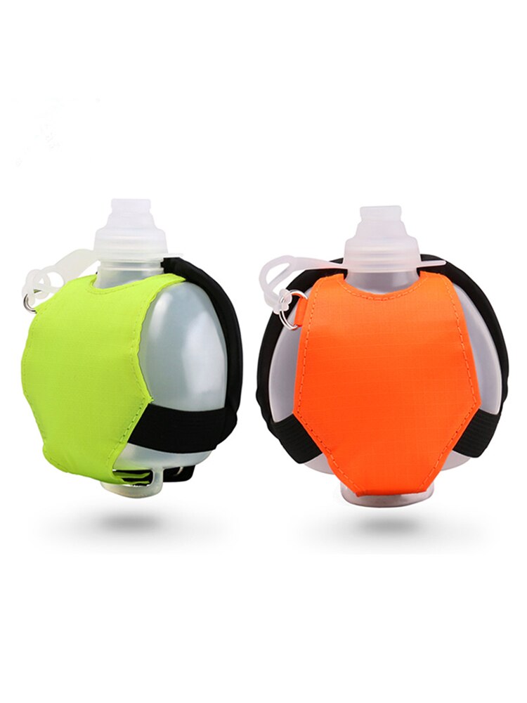 Botella de agua portátil para ciclismo al aire libre, para acampar, correr, deportes, entrenamiento de gimnasia, para muñeca, 200ml