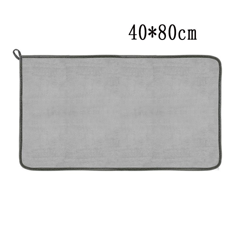 Baseus-toallas de microfibra para limpieza de coche, paño de secado con dobladillo, accesorios de lavado de coche: 40-80cm