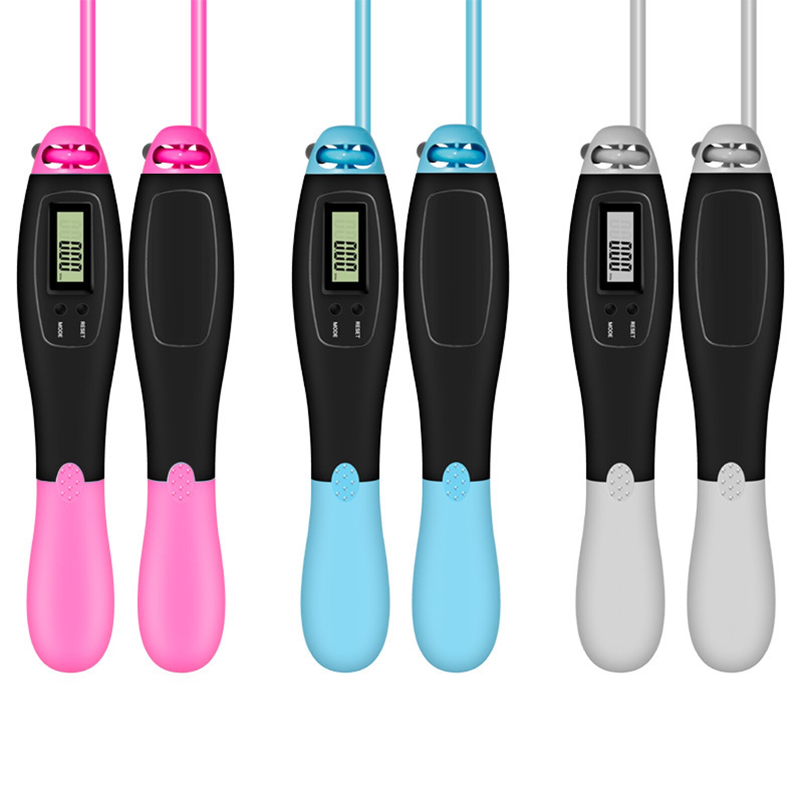 Cordless Skipping Rope Electronic Counting HD Display Multiple Modes Zero Setting Data Conversion Training Sport Tool