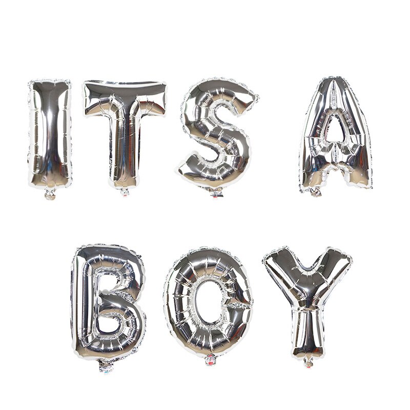 Gender Reveal Decor Pink Paper Banner Decorations Its a Girl Boy Balloons Party Supplies Baby Shower Gender Reveal Oh Baby: B05
