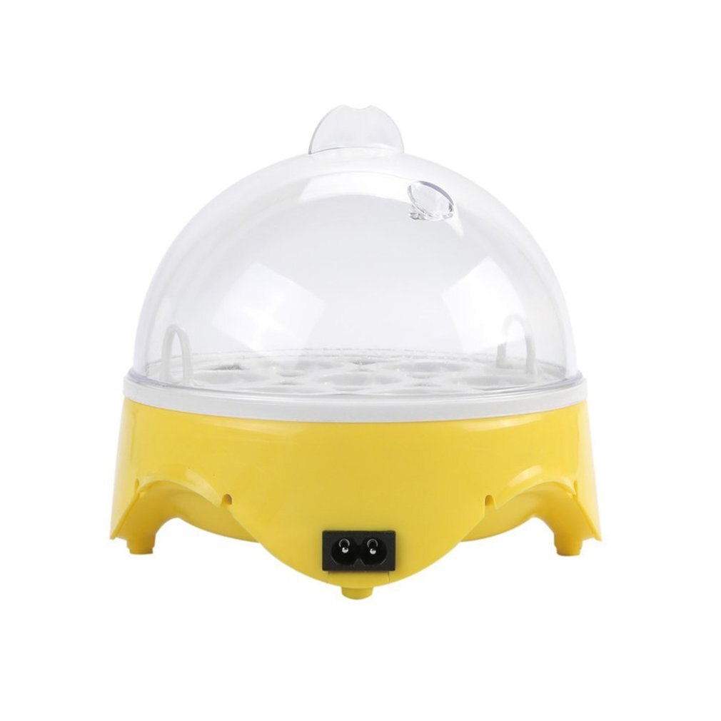 1PCS 7 Eggs Chick Incubator Automatic Hatcher Intelligent Small Chicken Duck Incubator Animal Husbandry