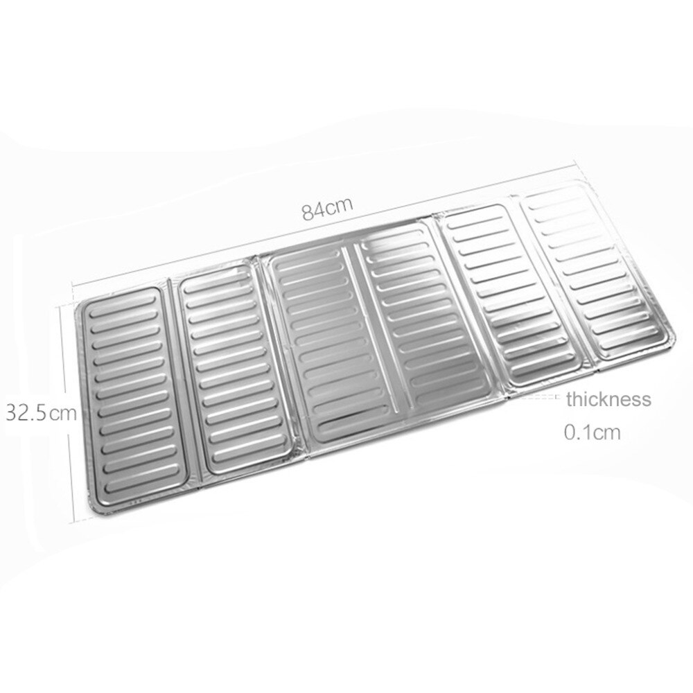 Aluminum Oil Removal Scald Proof Board Foil Cooking Frying Oil Splash Guard Gas Stove Kitchen tools