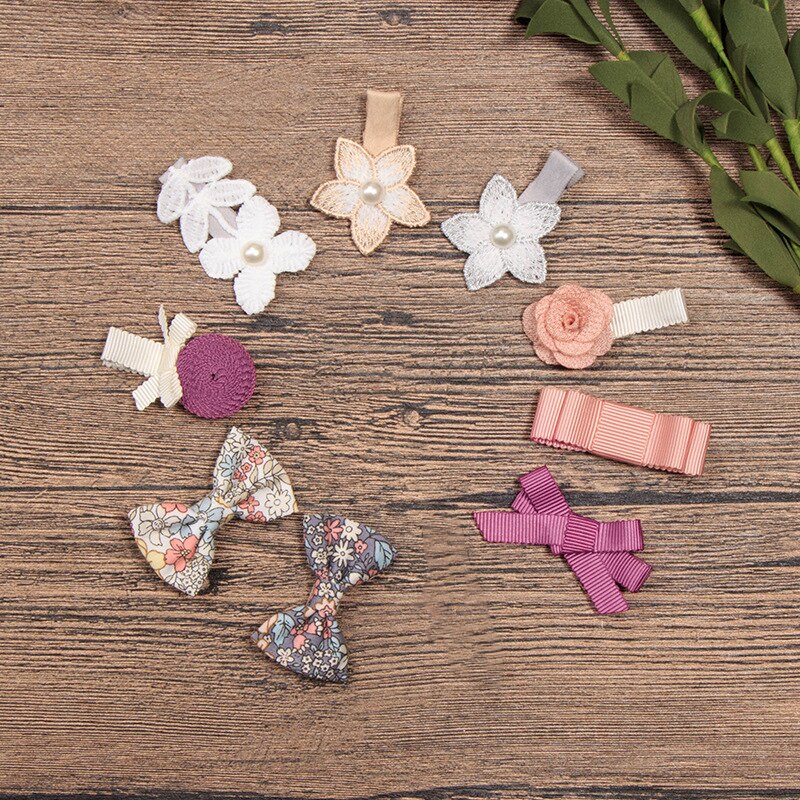 1Pc Leuke Baby Haar Clips Voor Meisjes Bloem Bogen Kids Kinderen Haar Clip Peuter Haarspeldjes Haarbandjes Baby Haar Accessoires