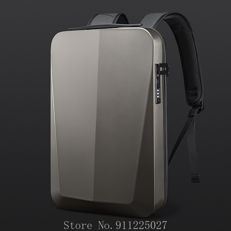 Sac à dos antivol étanche avec chargeur USB pour PC, étui rigide Blister pour ordinateur portable de 15.6 pouces, sacs de bagages de luxe