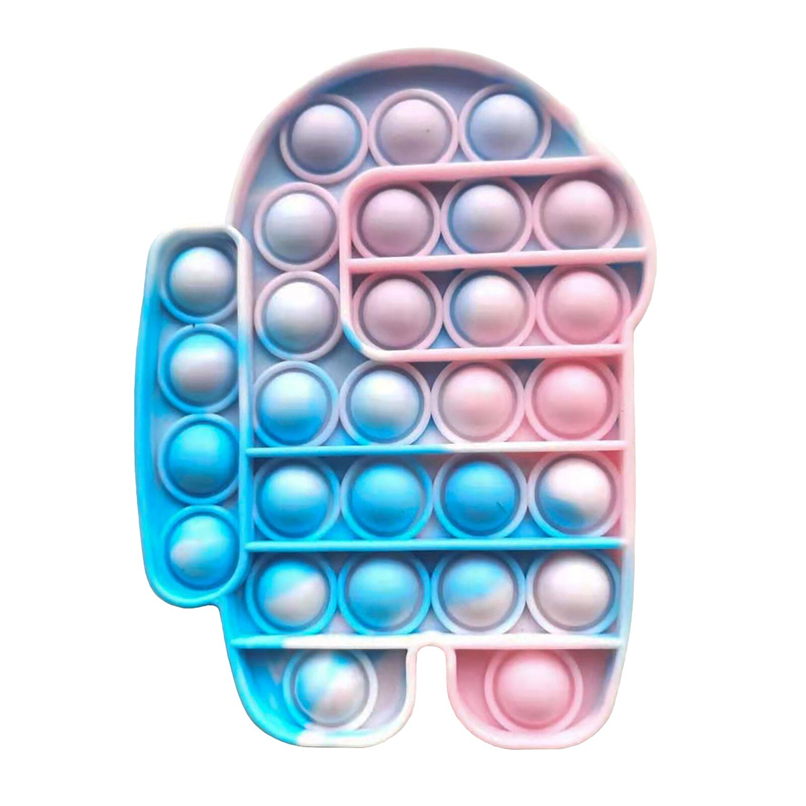 Push Pops Bubble Sensory Toy Autism Special Needs Stress Reliever Helps Relieve Stress and Increase Focus Soft Squeeze Kid Toys: H