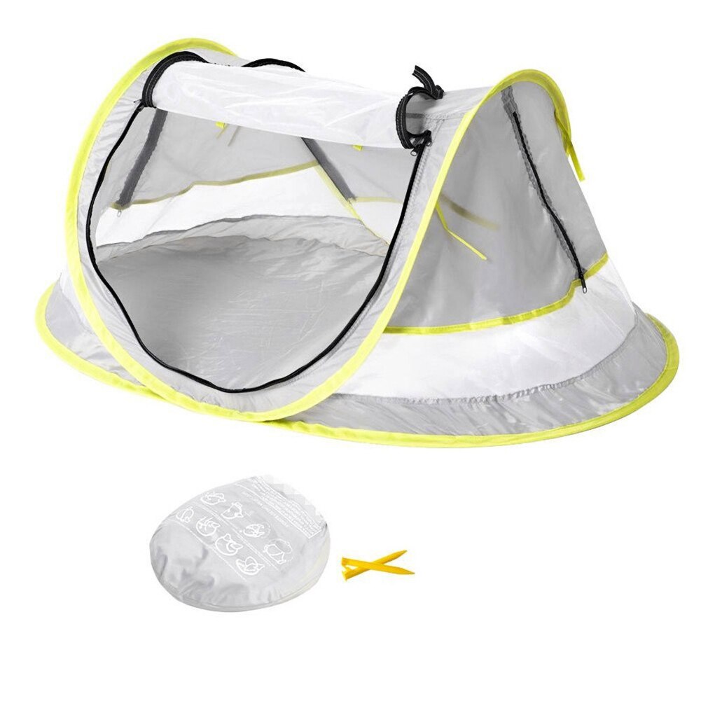 Tente de plage pour bébé, Pop-Up 50 + UPF Anti-UV Protection solaire, ombre, randonnée, Camping, randonnée, randonnée, randonnée pour nourrisson