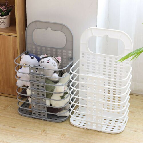 Draagbare wasmand, opvouwbare opbergtas, wasmand, wasmand, au