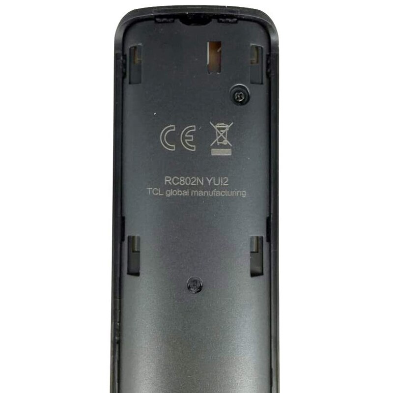 Télécommande RC802N YUI2 pour TCL TÉLÉVISEUR Intelligent 32S6000S 40S6000FS 43S6000FS U55P6006 U65P6006 U49P6006 U43P6006 U65S9906
