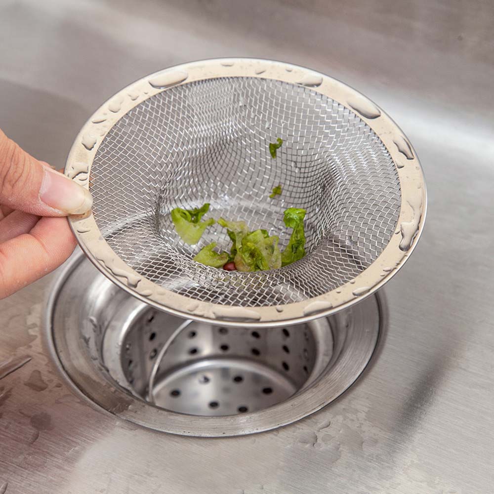 Mesh Sink Strainer Drain Sink Filter Plastic Silicone kitchen Food Rice Sink Stopper bathtub Hair Colander Strainer