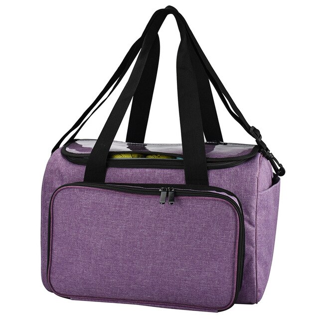 Sac de rangement de 17 Styles | Sac à tricoter, Crochet ménager, Crochet de laine, organisateur de laine de fil, Kit de couture, sac fourre-tout de tricot de fils avec sangle: Style 15