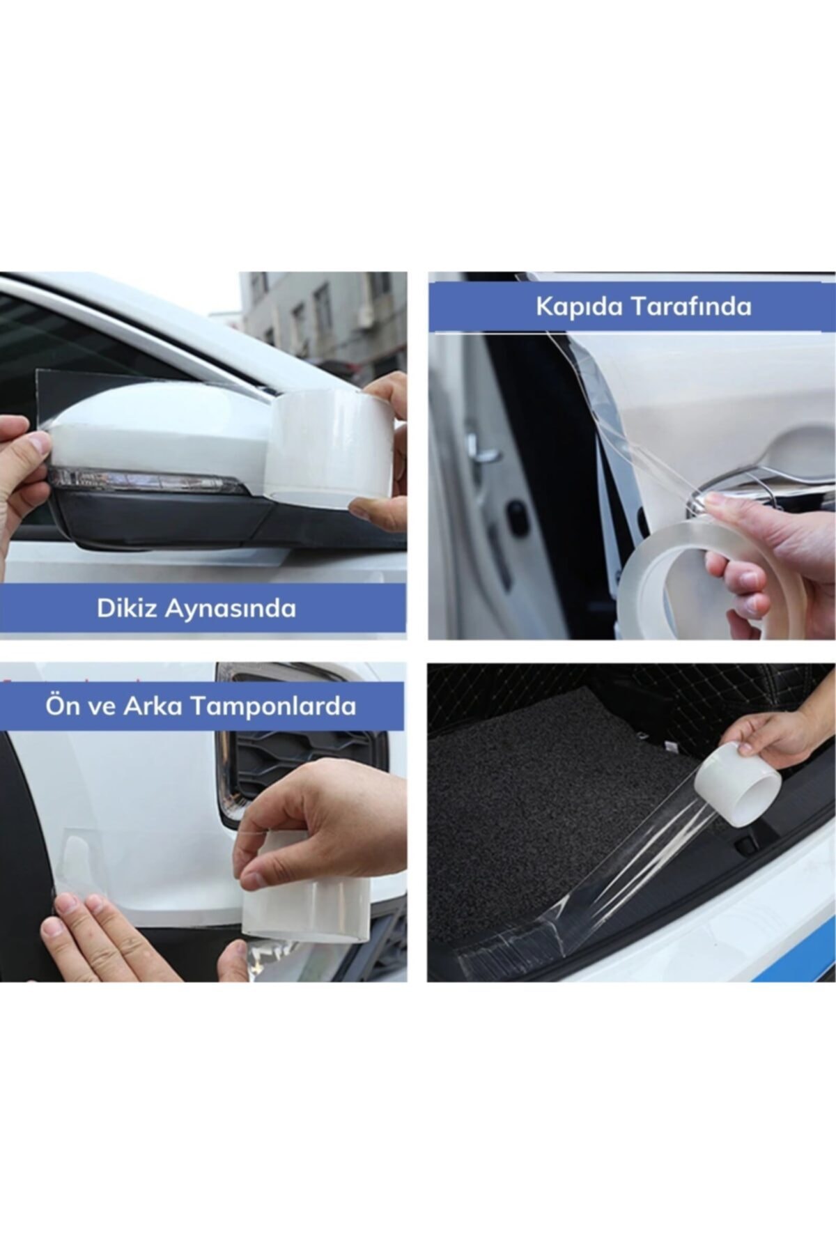 Auto Impact Beschermende Tape Transparante Makkelijk Te Plakken En Te Verwijderen