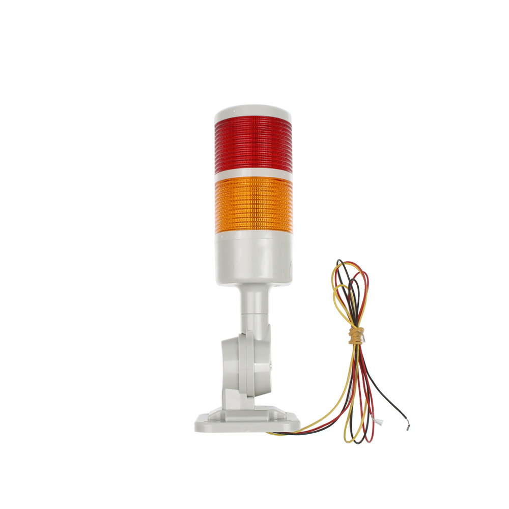 LED warning light Rotatable 180 Stack light industrial for CNC machine DC 12V 24V AC 110V 220V Steady flashing light