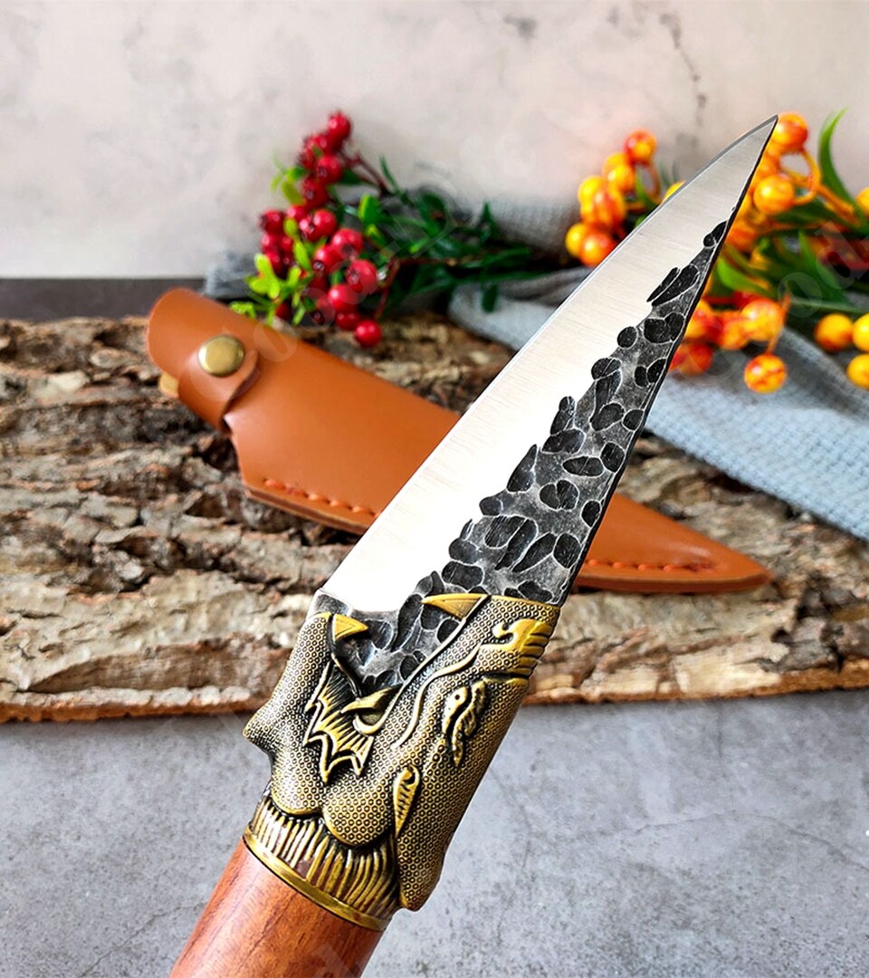 Forged Boning Knife Butcher Knife Set Knives Kitchen High Carbon Damascus Stainless Steel Meat Cleaver Slicing Cooking Tools