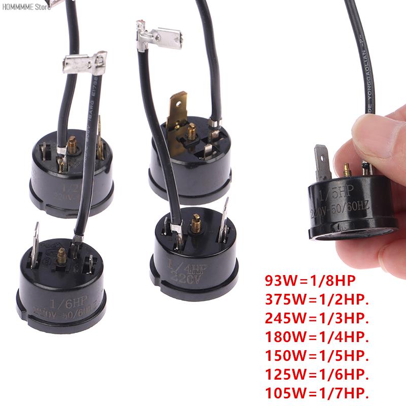 1PC 1/2 1/3 1/4 1/5 1/6HP compressore frigorifero protezione termica da sovraccarico PTC relè di avvio congelatore parte di ricambio calda