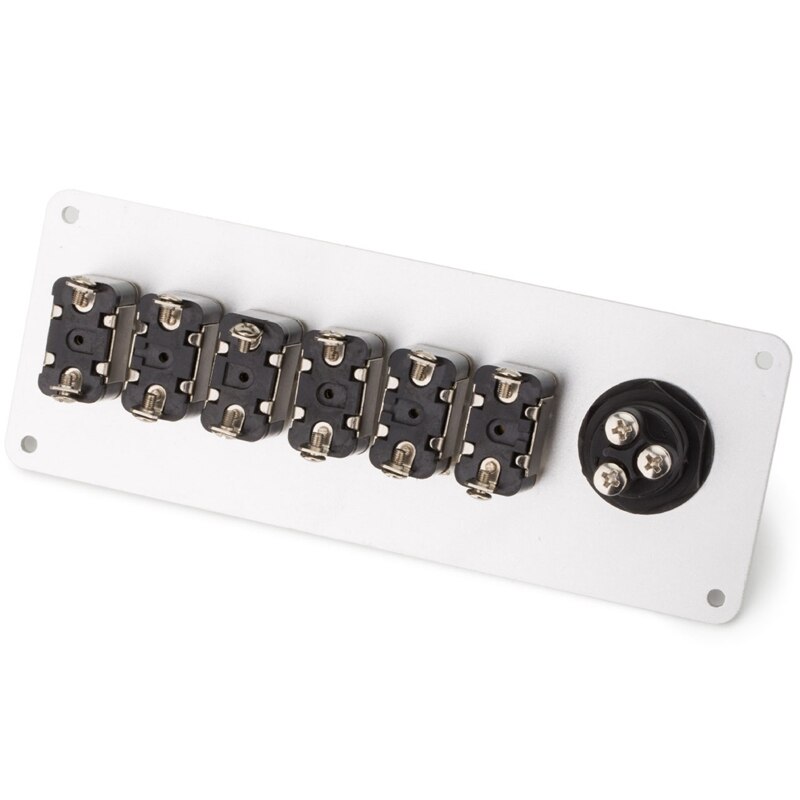 Universal Switch Panel for Racing Car Ignition Switch+6 Toggle Quick Off Switch Engine Start Button