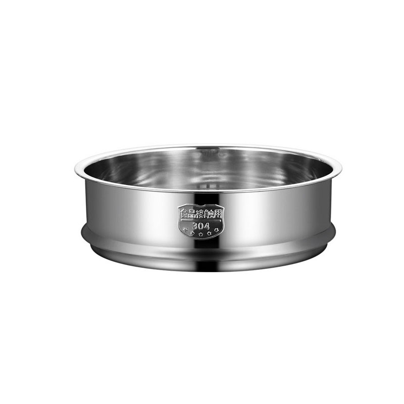 304 Stainless Steel with Double Ear Drain Basket Rice Cooker Food Steaming Grid TrayPot Dumplings Steamer Kitchen Cooking Tools: 5