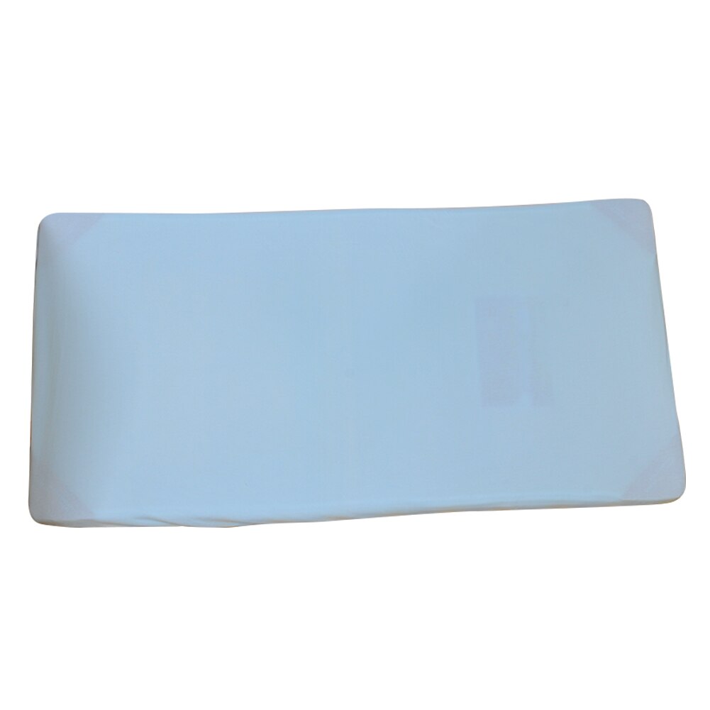 Matrashoes Makkelijk Schoon Knited Katoen Blend Ademende Elastische Baby Accessoires Cot Hoeslakens Beddengoed Leuke Solid Protector: Blauw